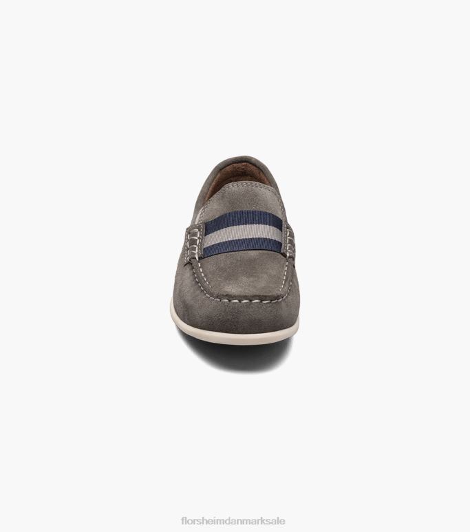 Florsheim børn jasper jr moc tårem loafer NF0RV429 fodtøj grå ruskind