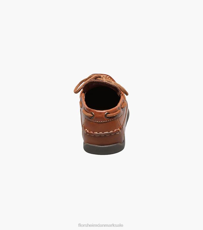 Florsheim børn jasper slips jr moc toe slip on loafer NF0RV466 fodtøj sadelbrun