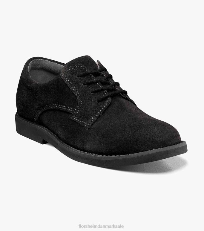 Florsheim børn kearny jr almindelig tå oxford NF0RV460 fodtøj sort