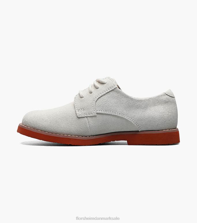Florsheim børn kearny jr almindelig tå oxford NF0RV461 fodtøj hvid