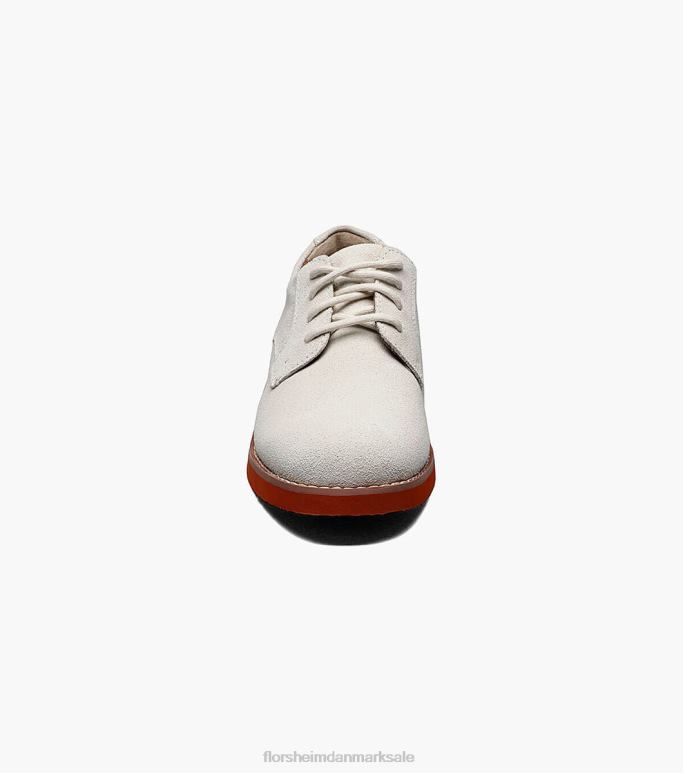 Florsheim børn kearny jr almindelig tå oxford NF0RV461 fodtøj hvid