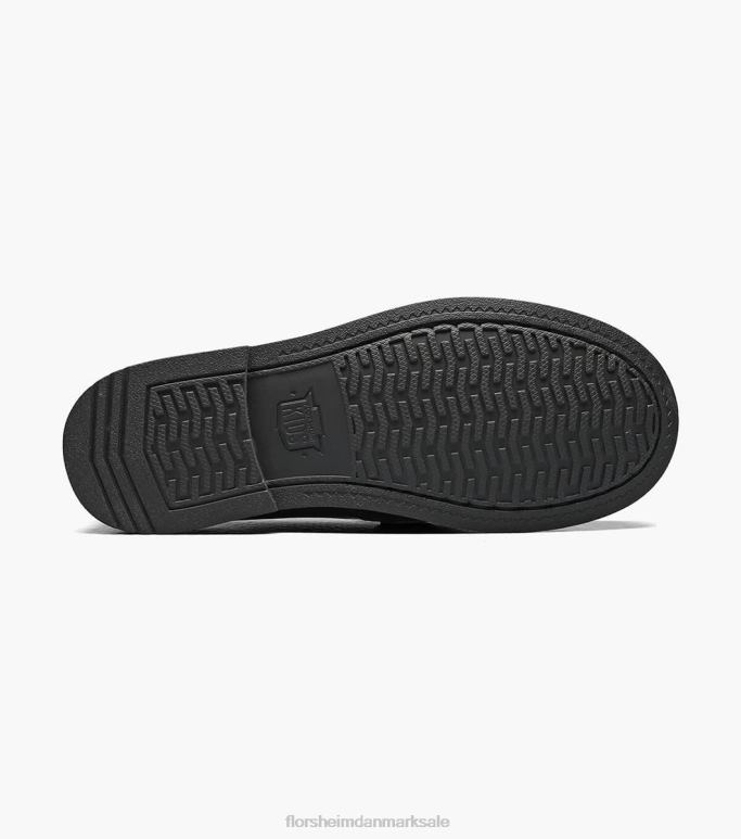 Florsheim børn kroket jr moc toe penny loafer NF0RV495 fodtøj sort