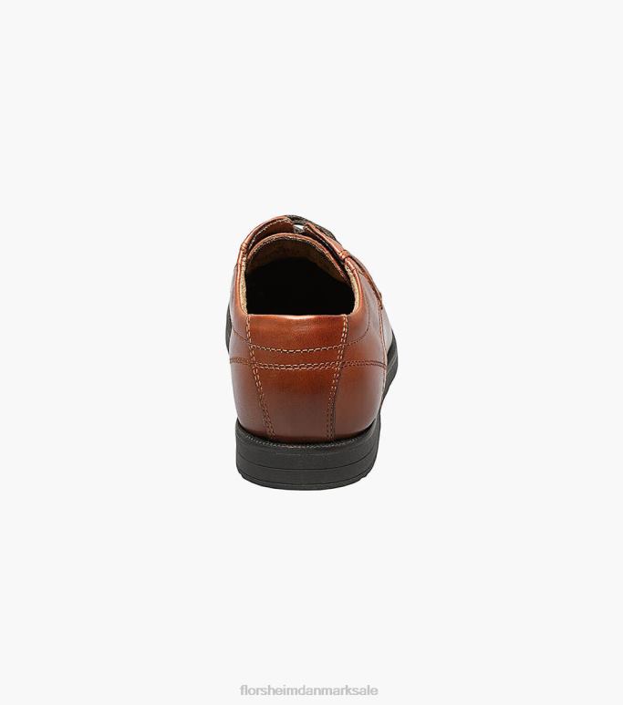 Florsheim børn midtbyen jr almindelig tå oxford NF0RV506 fodtøj cognac