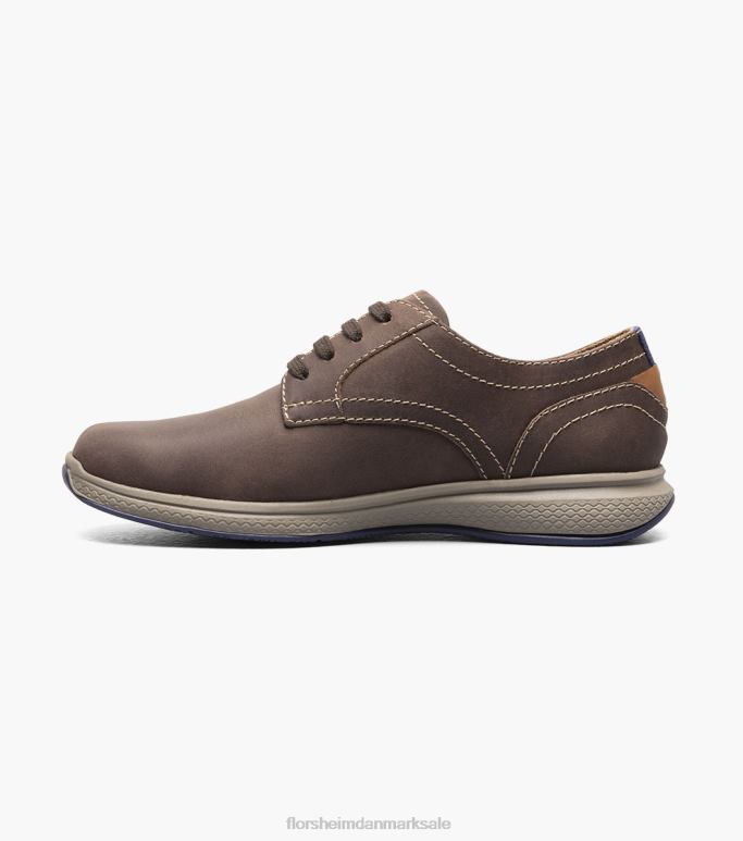 Florsheim børn store søer jr almindelig tå oxford NF0RV502 fodtøj brun lm