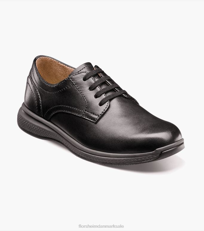 Florsheim børn store søer jr almindelig tå oxford NF0RV503 fodtøj sort