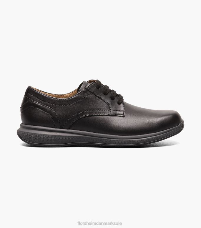 Florsheim børn store søer jr almindelig tå oxford NF0RV503 fodtøj sort