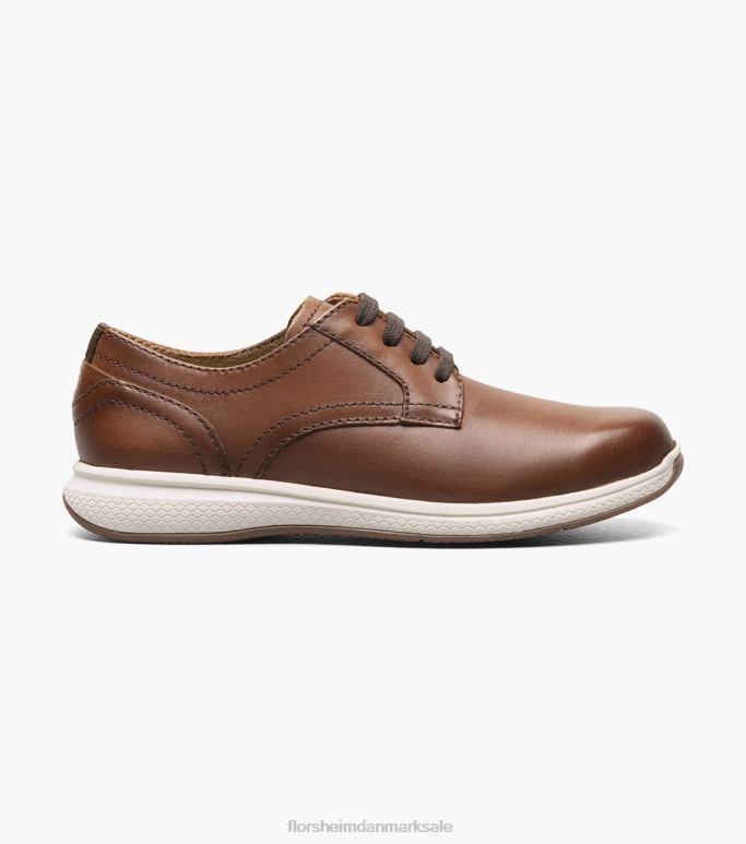 Florsheim børn store søer jr almindelig tå oxford NF0RV504 fodtøj cognac