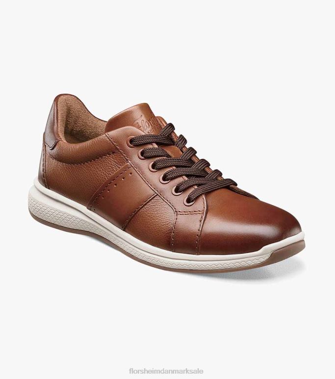 Florsheim børn store søer jr blonde til tå oxford NF0RV445 fodtøj cognac