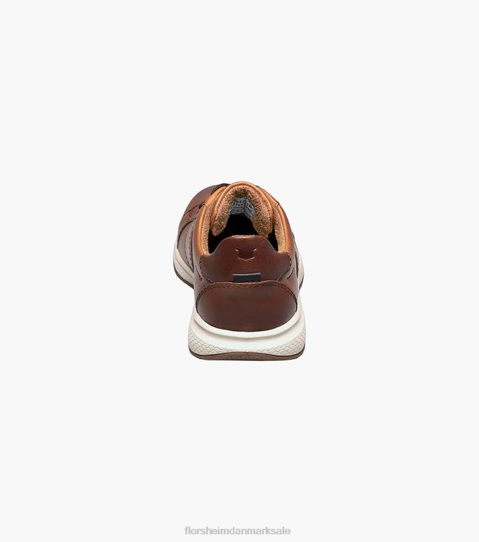 Florsheim børn store søer jr blonde til tå oxford NF0RV445 fodtøj cognac