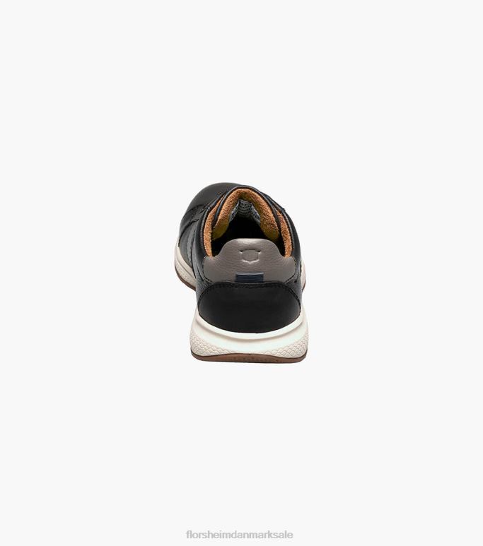 Florsheim børn store søer jr blonde til tå oxford NF0RV446 fodtøj sort