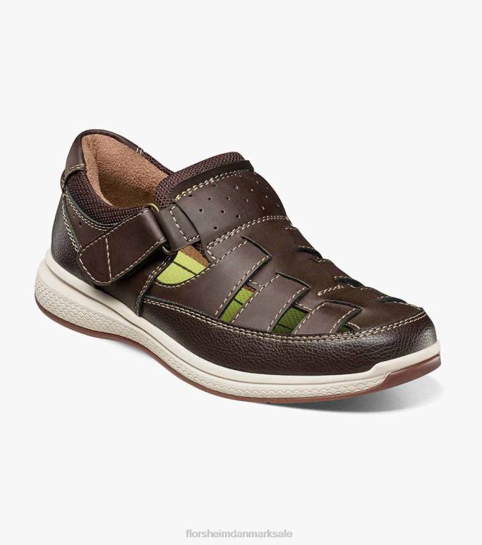 Florsheim børn store søer jr fisker sandal NF0RV469 fodtøj brun lm