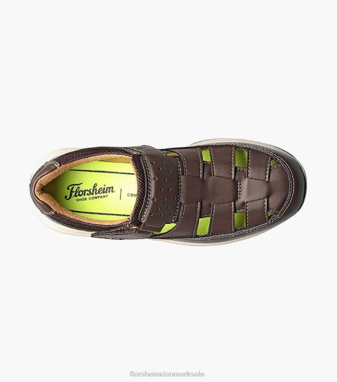 Florsheim børn store søer jr fisker sandal NF0RV469 fodtøj brun lm