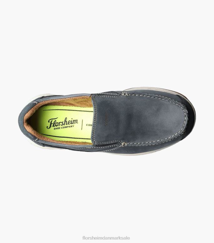 Florsheim børn store søer jr moc toe slip på NF0RV464 fodtøj indigo