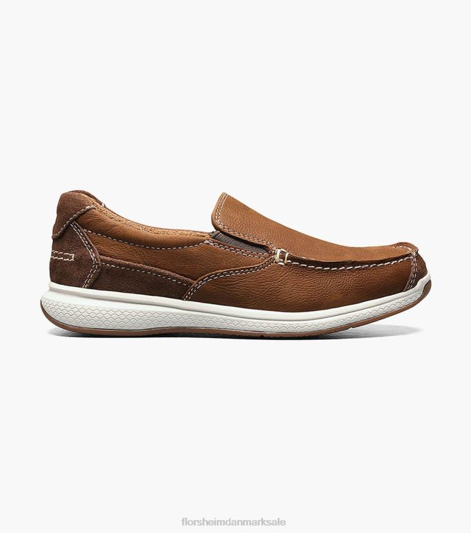 Florsheim børn store søer jr moc toe slip på NF0RV465 fodtøj sten