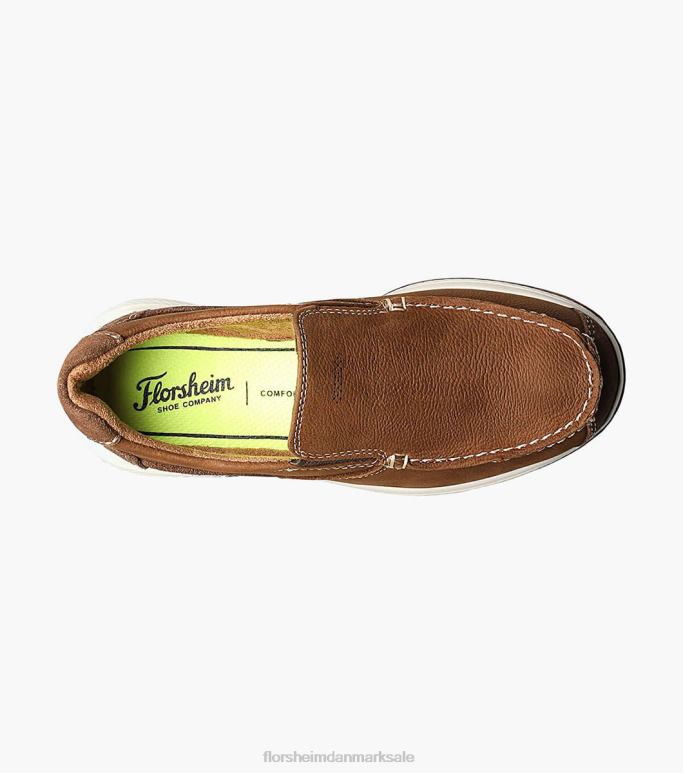 Florsheim børn store søer jr moc toe slip på NF0RV465 fodtøj sten