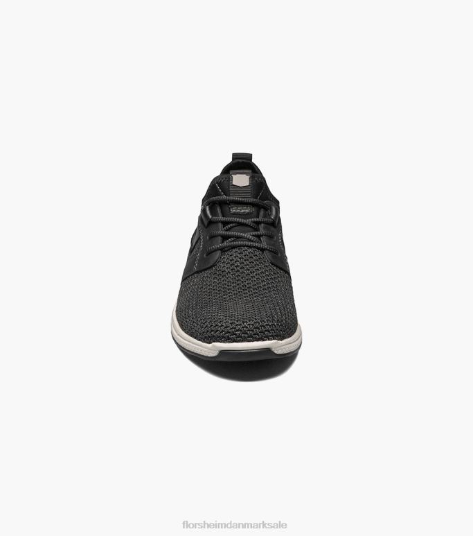 Florsheim børn store søer jr strik sneaker med almindelig tå NF0RV439 fodtøj sort