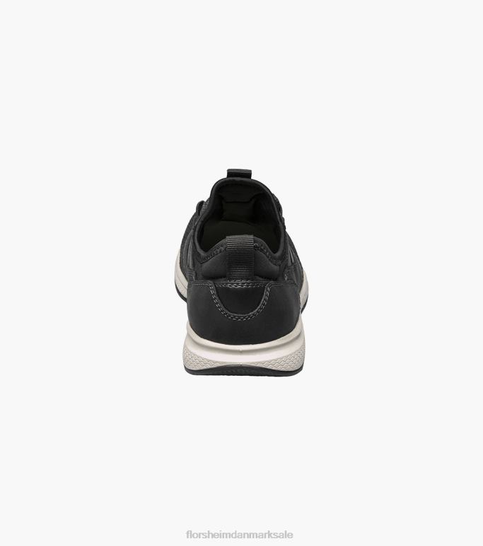Florsheim børn store søer jr strik sneaker med almindelig tå NF0RV439 fodtøj sort