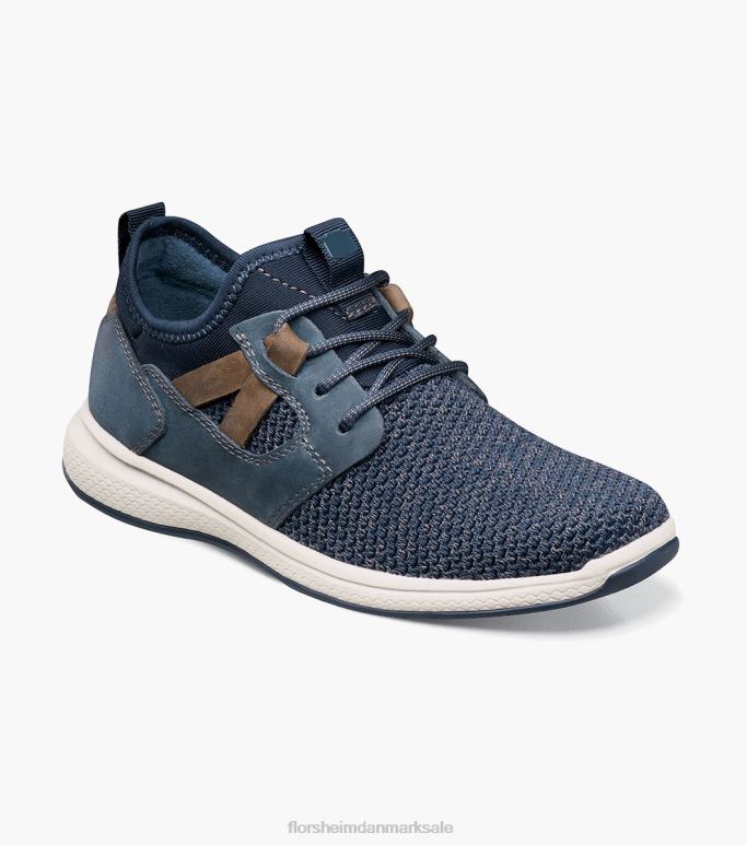 Florsheim børn store søer jr strik sneaker med almindelig tå NF0RV440 fodtøj flåde