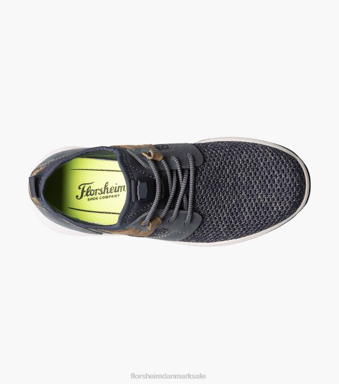 Florsheim børn store søer jr strik sneaker med almindelig tå NF0RV440 fodtøj flåde