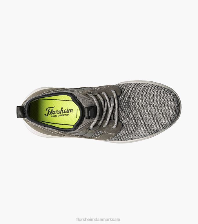 Florsheim børn store søer jr strik sneaker med almindelig tå NF0RV441 fodtøj grå
