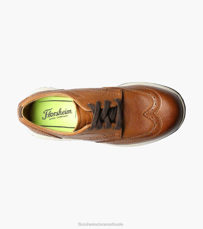 Florsheim børn store søer jr vingespids oxford NF0RV442 fodtøj cognac