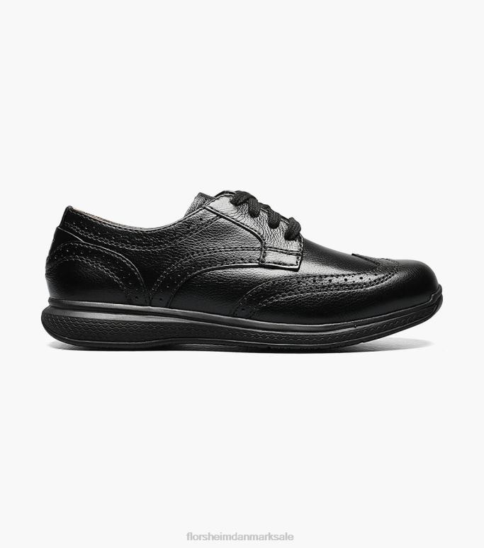 Florsheim børn store søer jr vingespids oxford NF0RV443 fodtøj sort