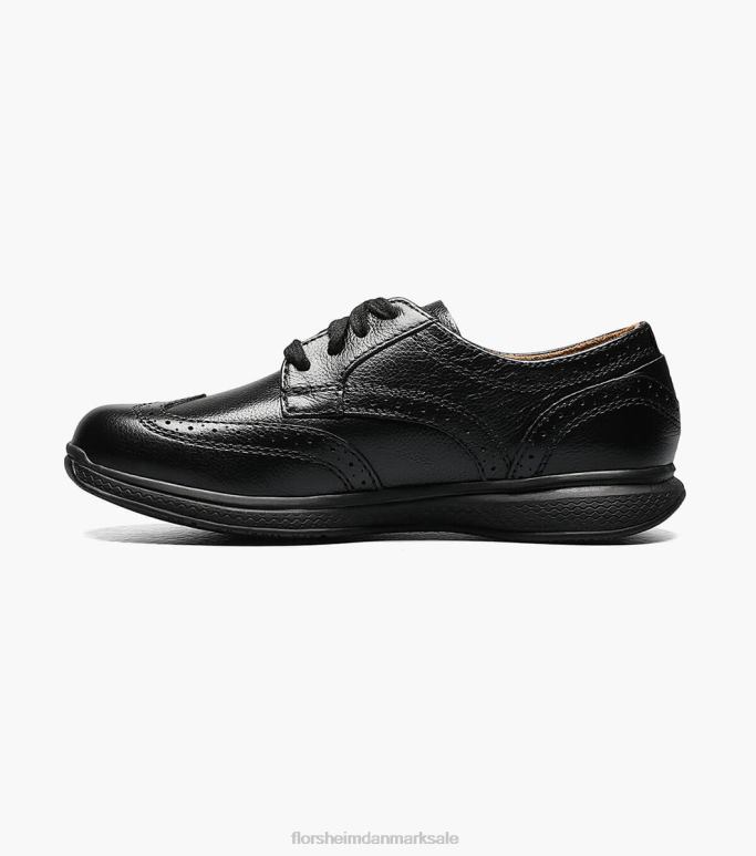 Florsheim børn store søer jr vingespids oxford NF0RV443 fodtøj sort