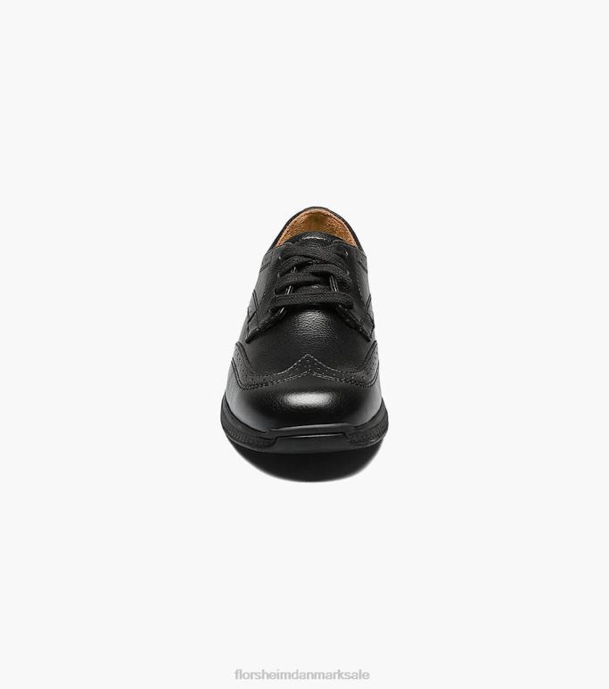 Florsheim børn store søer jr vingespids oxford NF0RV443 fodtøj sort
