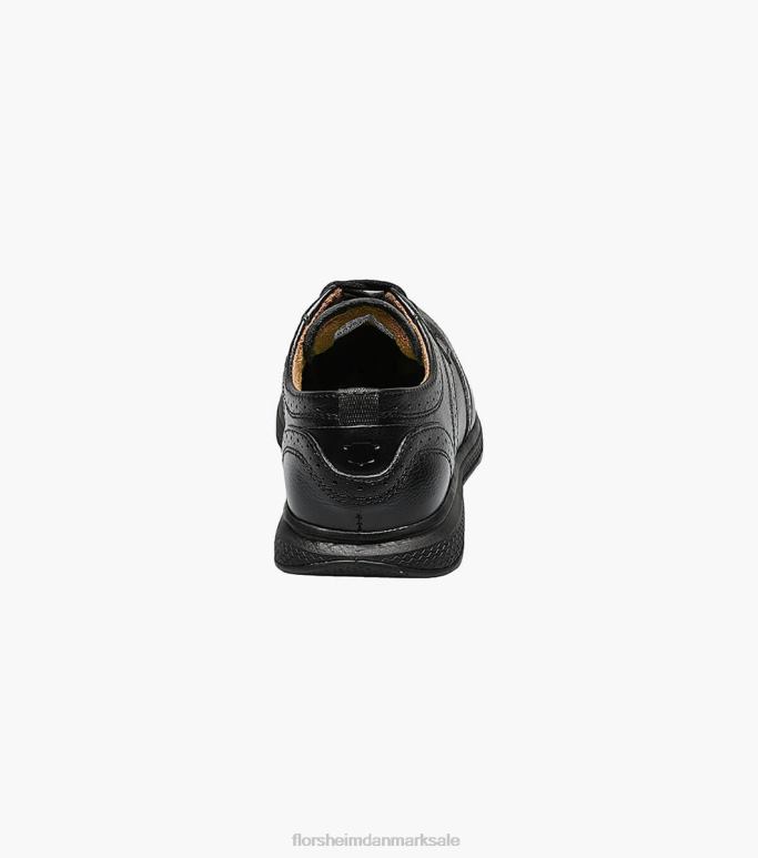 Florsheim børn store søer jr vingespids oxford NF0RV443 fodtøj sort