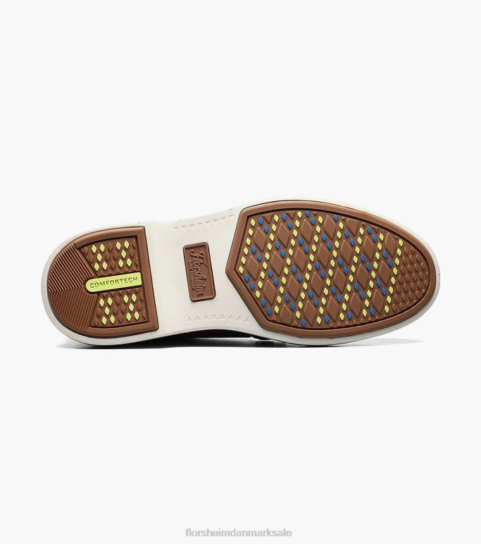 Florsheim børn supacush jr almindelig tå chukka støvle NF0RV449 fodtøj cognac