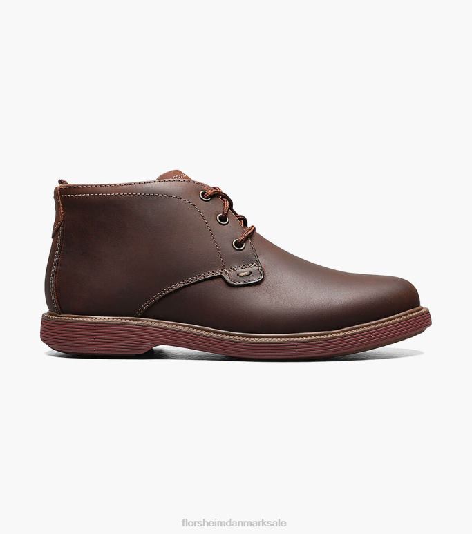 Florsheim børn supacush jr almindelig tå chukka støvle NF0RV450 fodtøj brun lm