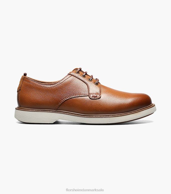 Florsheim børn supacush jr almindelig tå oxford NF0RV452 fodtøj cognac