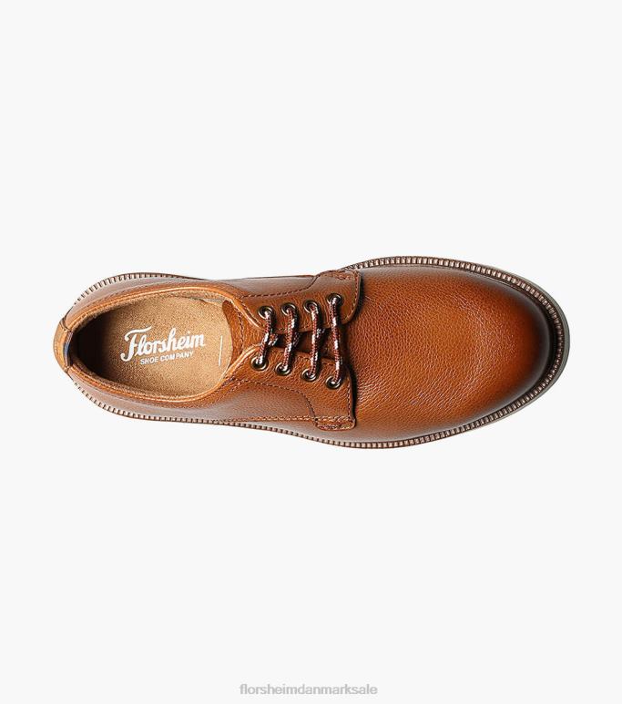 Florsheim børn supacush jr almindelig tå oxford NF0RV452 fodtøj cognac