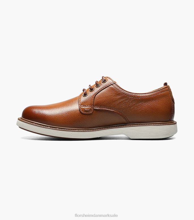 Florsheim børn supacush jr almindelig tå oxford NF0RV452 fodtøj cognac