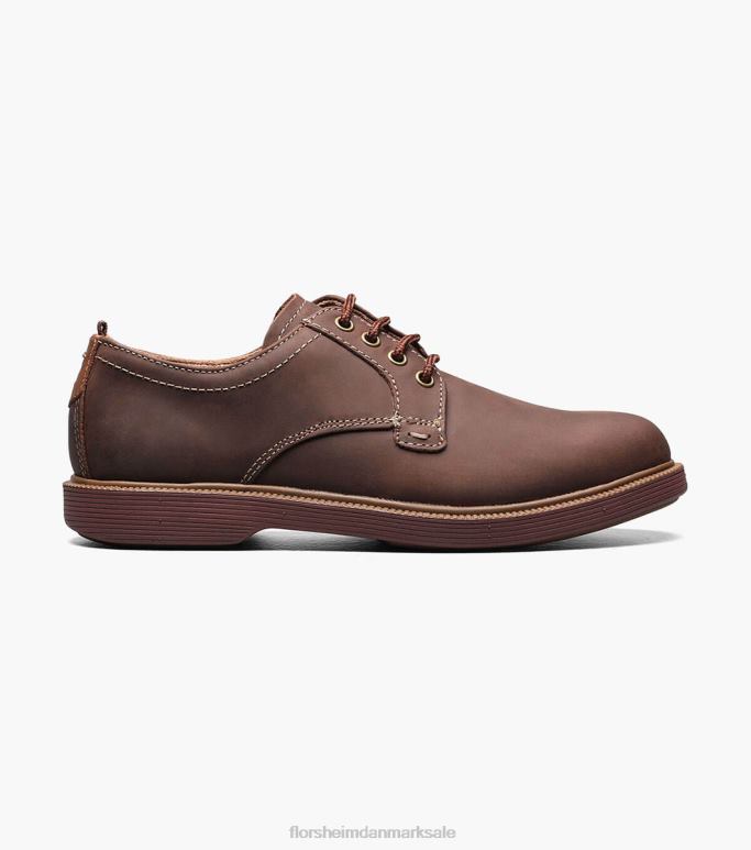 Florsheim børn supacush jr almindelig tå oxford NF0RV453 fodtøj brun lm