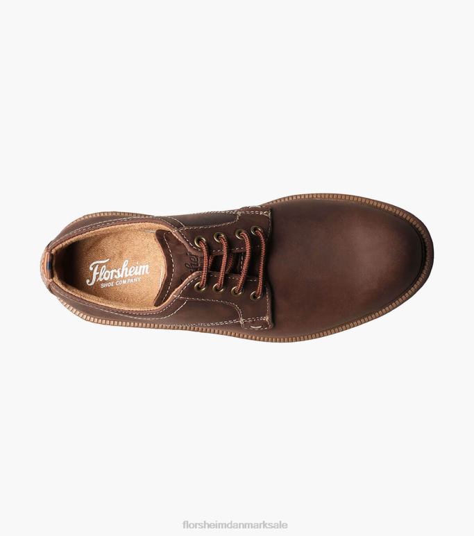 Florsheim børn supacush jr almindelig tå oxford NF0RV453 fodtøj brun lm