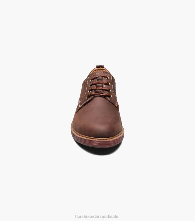 Florsheim børn supacush jr almindelig tå oxford NF0RV453 fodtøj brun lm