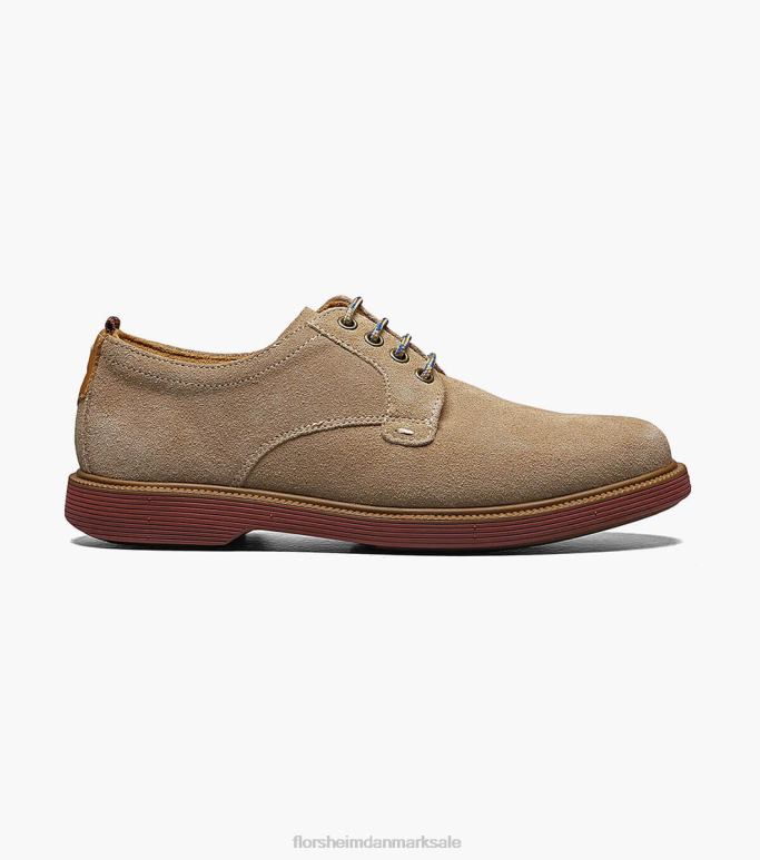 Florsheim børn supacush jr almindelig tå oxford NF0RV455 fodtøj sand