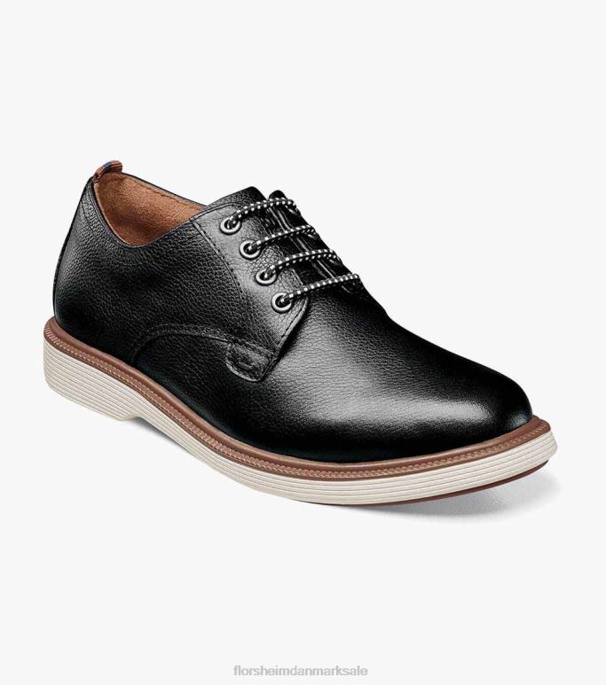 Florsheim børn supacush jr almindelig tå oxford NF0RV456 fodtøj sort