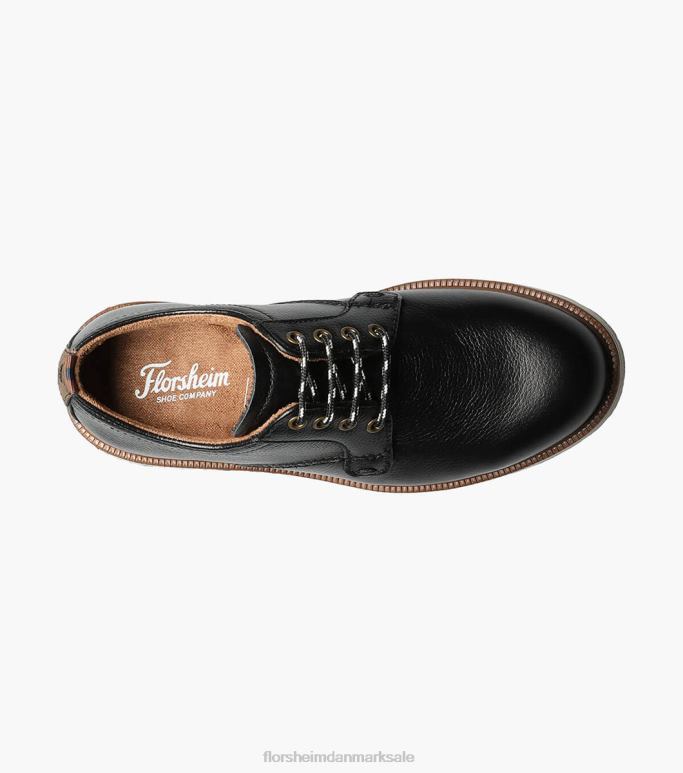 Florsheim børn supacush jr almindelig tå oxford NF0RV456 fodtøj sort