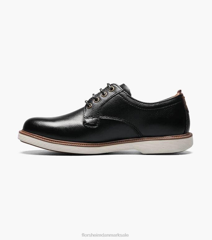 Florsheim børn supacush jr almindelig tå oxford NF0RV456 fodtøj sort
