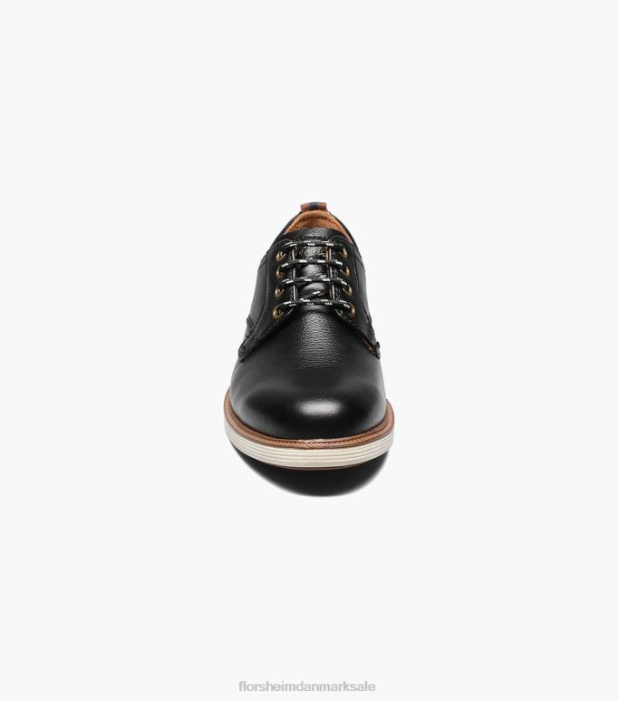 Florsheim børn supacush jr almindelig tå oxford NF0RV456 fodtøj sort