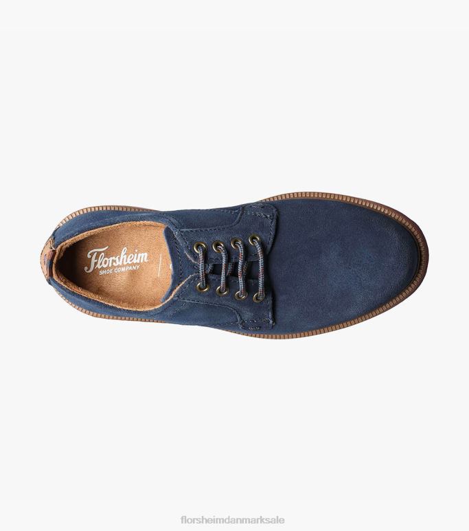 Florsheim børn supacush jr almindelig tå oxford NF0RV459 fodtøj flåde