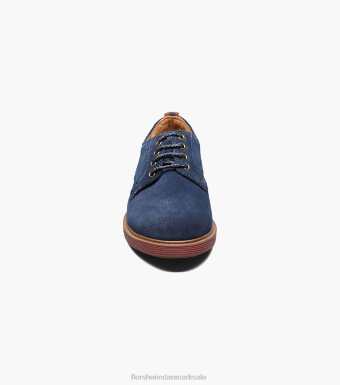 Florsheim børn supacush jr almindelig tå oxford NF0RV459 fodtøj flåde