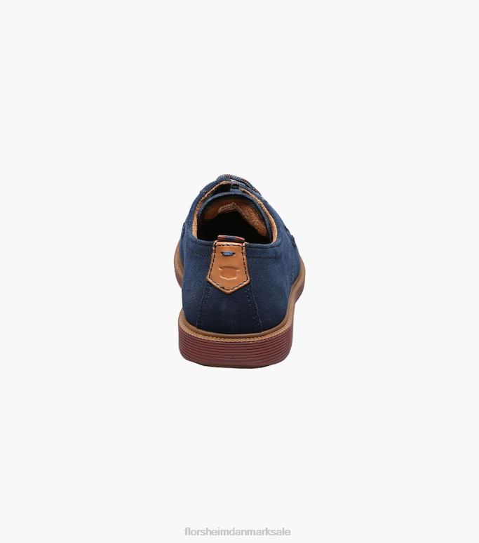 Florsheim børn supacush jr almindelig tå oxford NF0RV459 fodtøj flåde