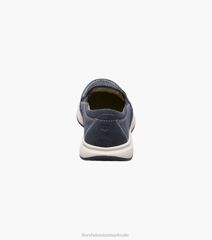 Florsheim børn venture jr kanvas venetiansk slip på NF0RV481 fodtøj flåde