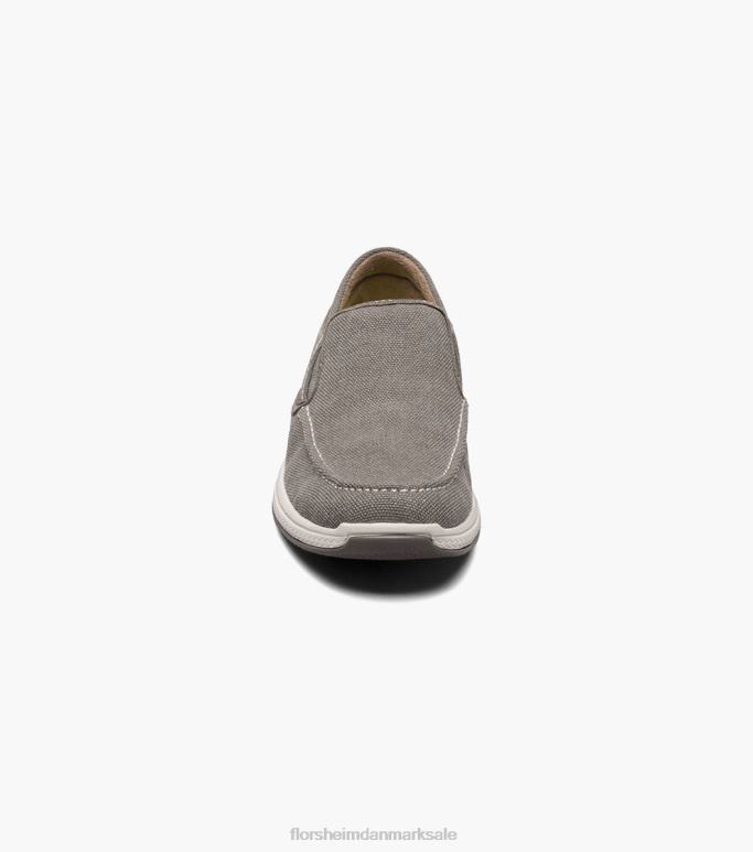 Florsheim børn venture jr kanvas venetiansk slip på NF0RV482 fodtøj grå