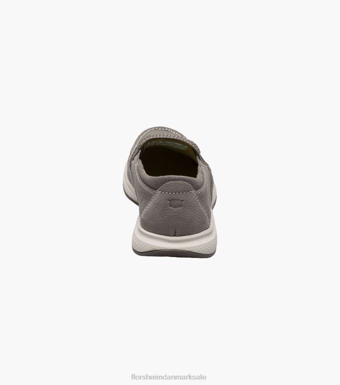 Florsheim børn venture jr kanvas venetiansk slip på NF0RV482 fodtøj grå