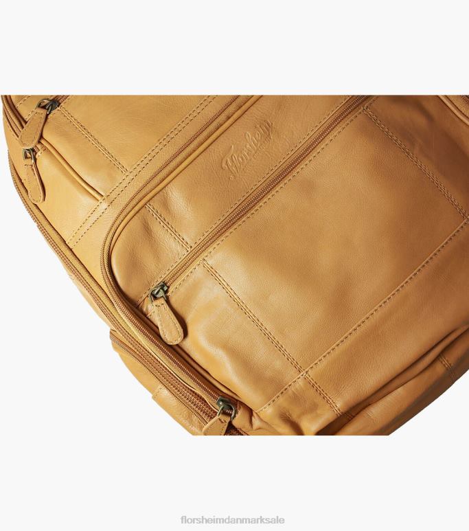 Florsheim unisex baptiste læder rygsæk NF0RV627 tilbehør tan