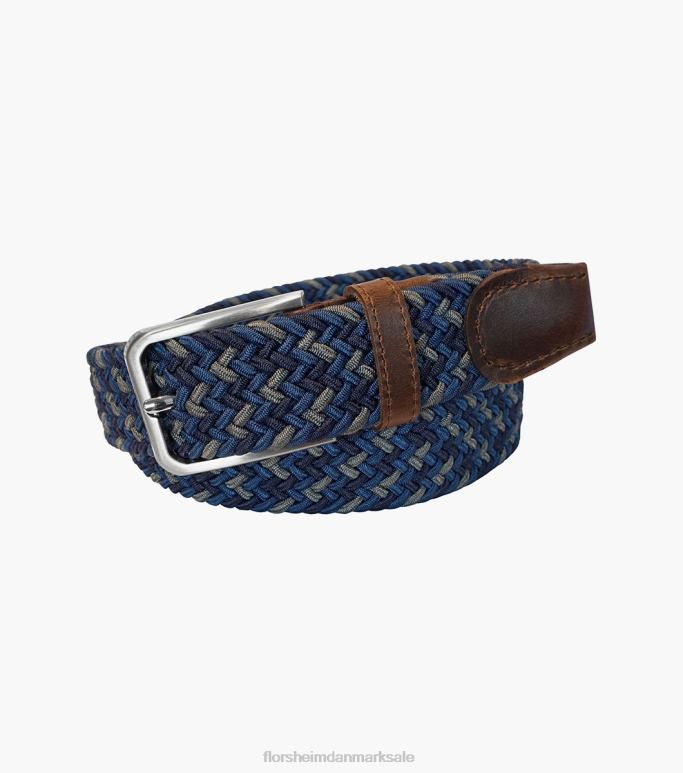 Florsheim unisex myles vævet elastisk bælte NF0RV510 tilbehør flåde